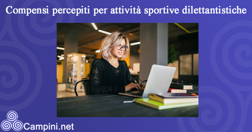 Compensi percepiti per attività sportive dilettantistiche