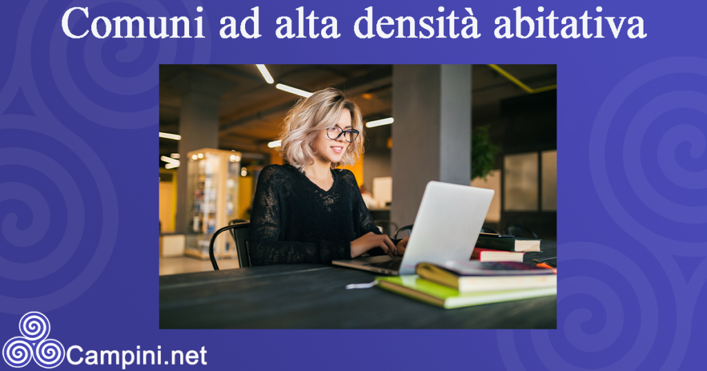 Comuni ad alta densità abitativa