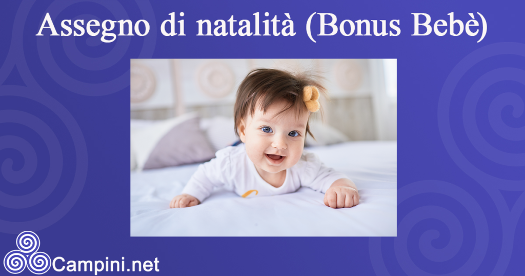 Assegno di natalità (Bonus Bebè)